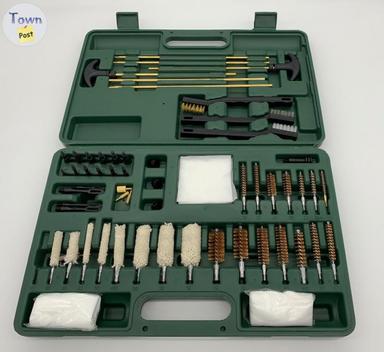 Photo of Firearm Cleaning Kit with portable travel case (Black case and Green Case) - 1