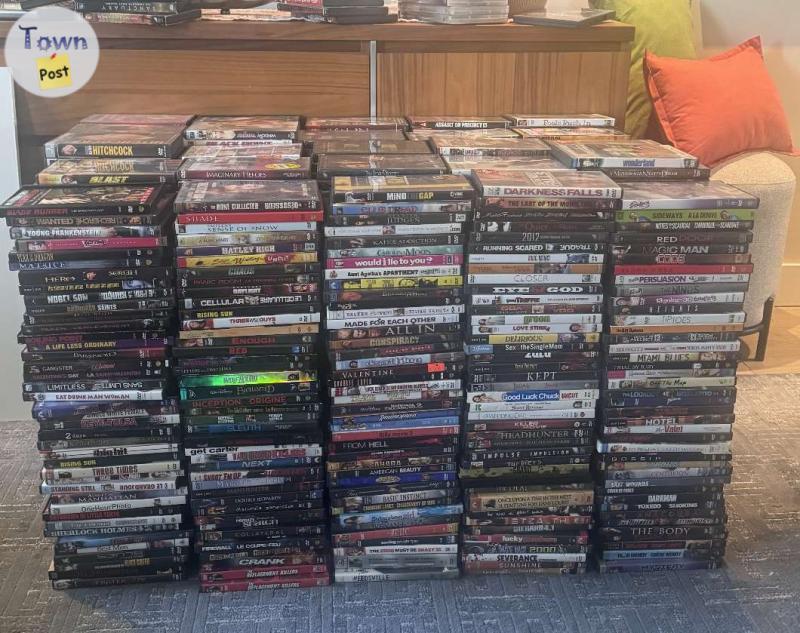 Photo of 1100 dvd movies plus box sets