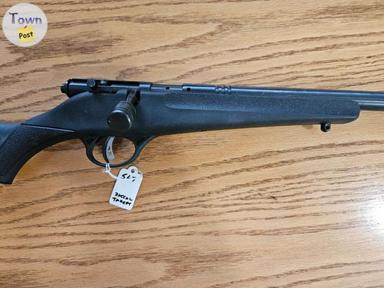 Photo of NEW SAVAGE RASCAL TARGET, 22 LR, 16” HEAVY BARREL,TARGET KNOB AND BLACK SYNTHETIC STOCK.  SHIPPING INCLUDED.  - 1