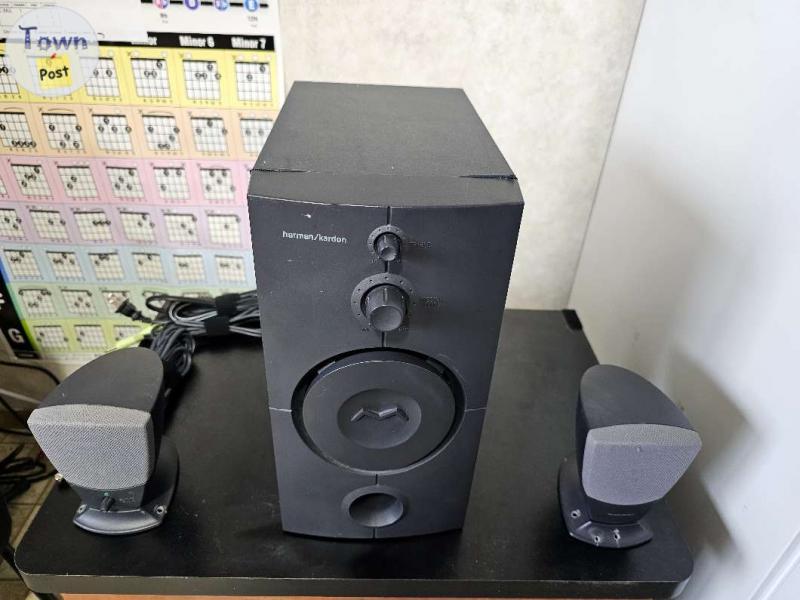 Photo of HARMON KARDON 3 PIECE - 2.1 Speaker System w/ Subwoofer with 2 Speakers