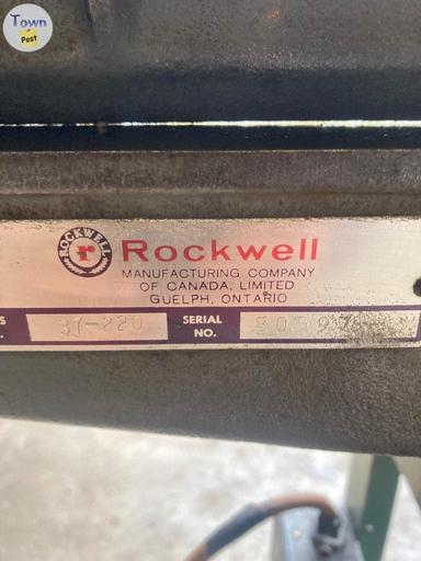 Photo of Rockwell 6 inch jointer - 2