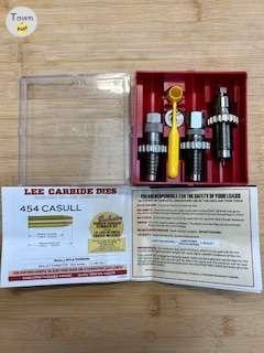 Photo of Lee Precision 454 Casull Full Length 3 die set - no crimp die included - 1