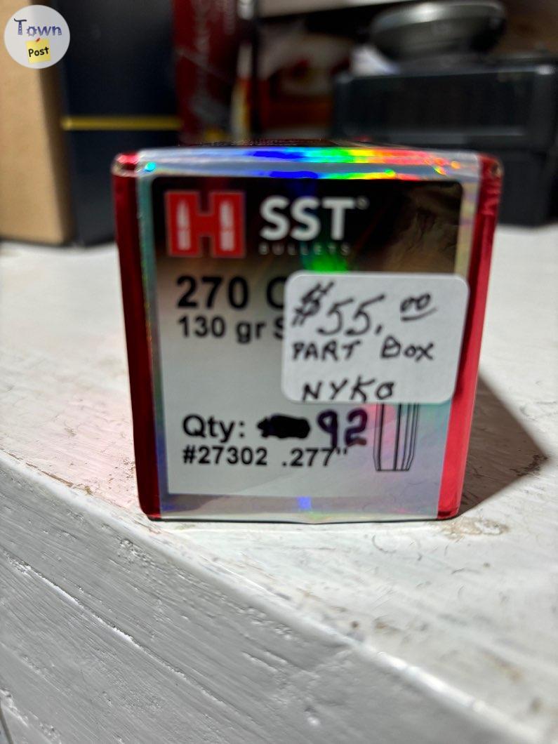 Photo of Hornady SST bullets 130 gr.