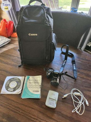 Photo of Canon PowerShot SX500 IS Camera with Bag and Accessories - Excellent Condition - 1