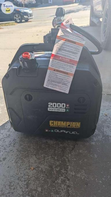 Photo of Champion 2000w dual fuel generator  - 2