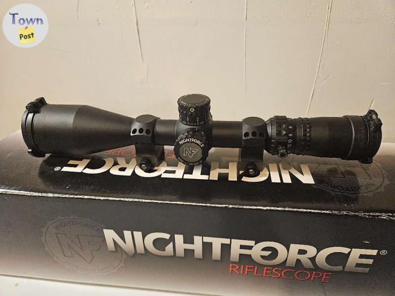 Photo of Nightforce NX8 4-32x50F1 FFP MRAD optic