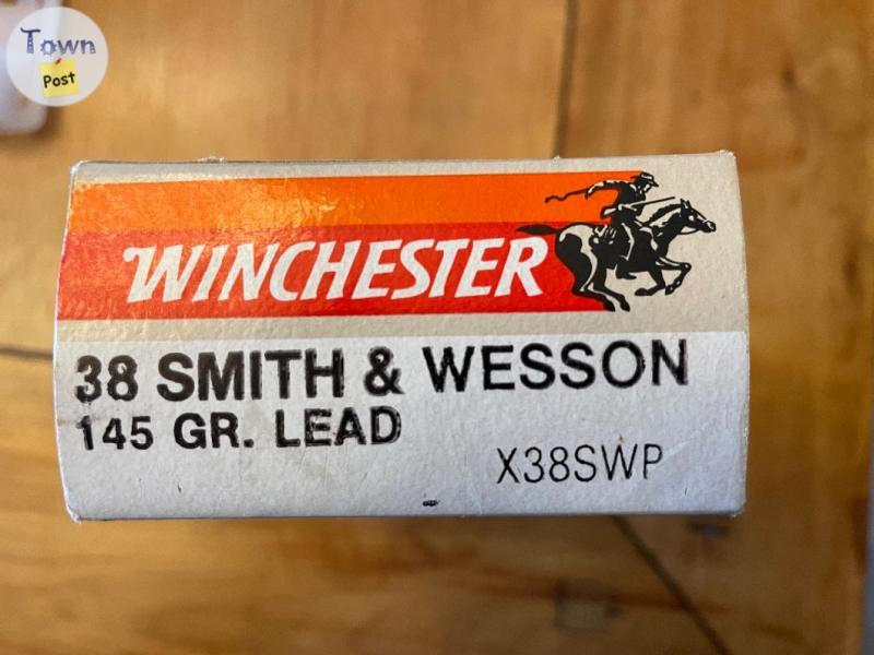 Photo of .38 Smith & Wesson ammo