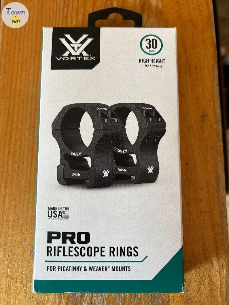 Photo of 30mm Vortex pro rifle scope rings