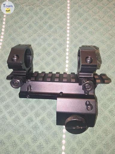 Photo of Side scope mount for ruger mini 14 with 1" rings - 1