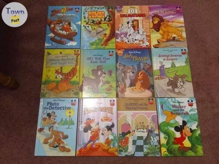 Photo of Vintage Wonderful World of Disney books