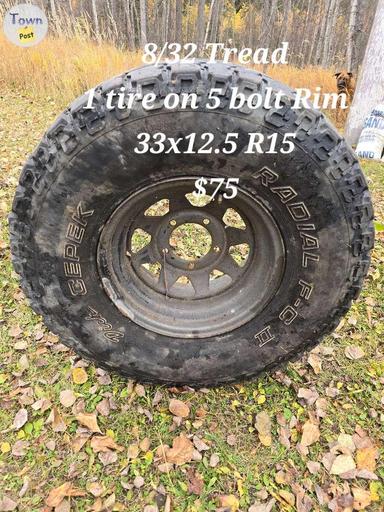 Photo of Tires  - 1