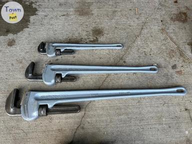 Photo of Super Ego 24” 36” 48” Aluminum Pipe Wrenches - 1