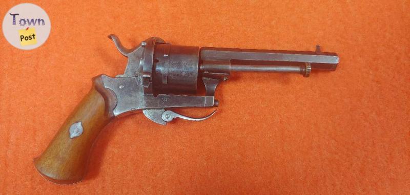 Photo of Belgian 7mm Pinfire Lefaucheux Pocket Revolver