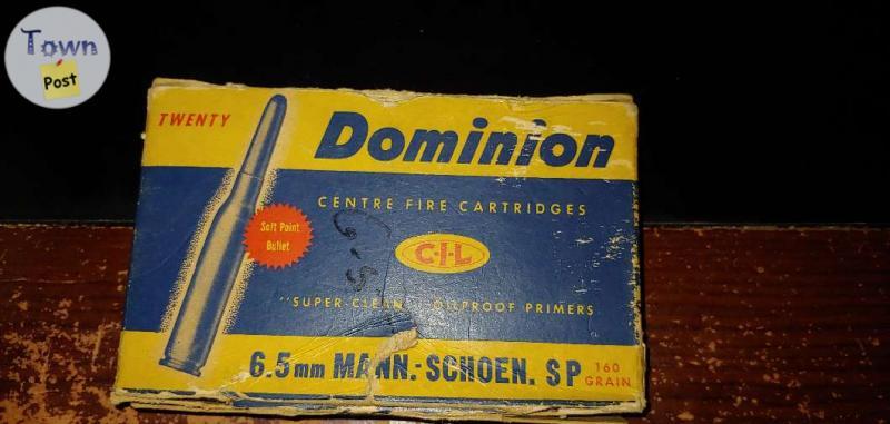 Photo of Dominion 6.5 Mannlicher-Schoenauer 160gr. Soft-Points 19 Rounds