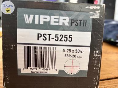 Photo of Vortex viper pst gen II 5-25x50 with Precision rings - 2