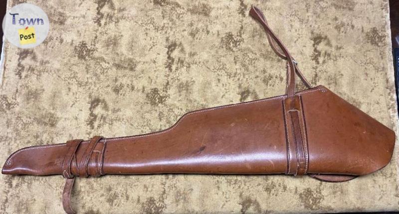 Photo of Leather Rifle Scabbard