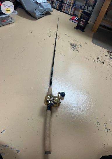 Photo of St. Croix Premier 7’ Casting Rod and Shimano Calcutta Reel - 1