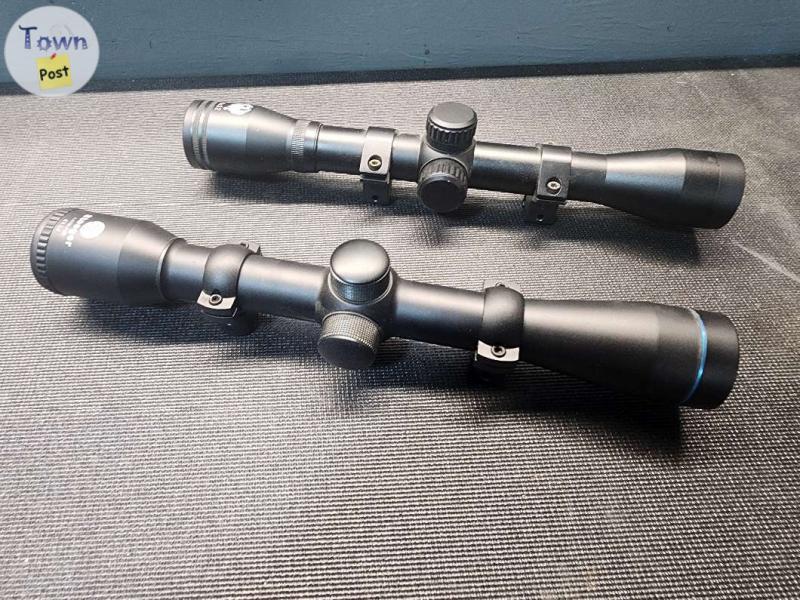 Photo of Like new pellet rifle scopes.