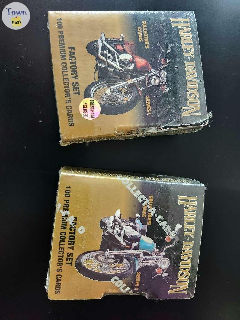 Photo of 1992 Harley Davidson Factory Premium Collector Card Set - Series 1 & 2