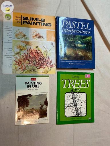 Photo of Vintage Instruction Art Books - 1