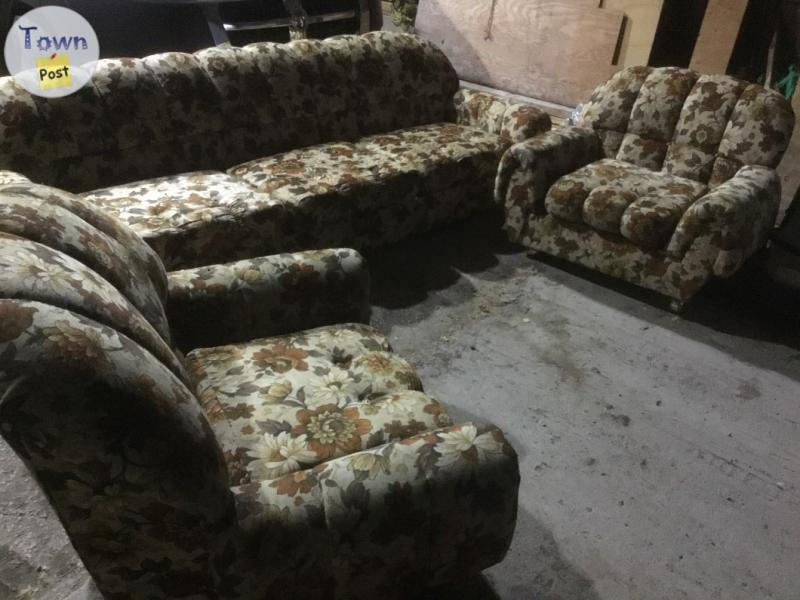 Photo of Couch and 2 chairs