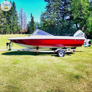 Photo of Aquastar Boat 1000 Hp Evinrude Motor and Boat Trailer   - 1