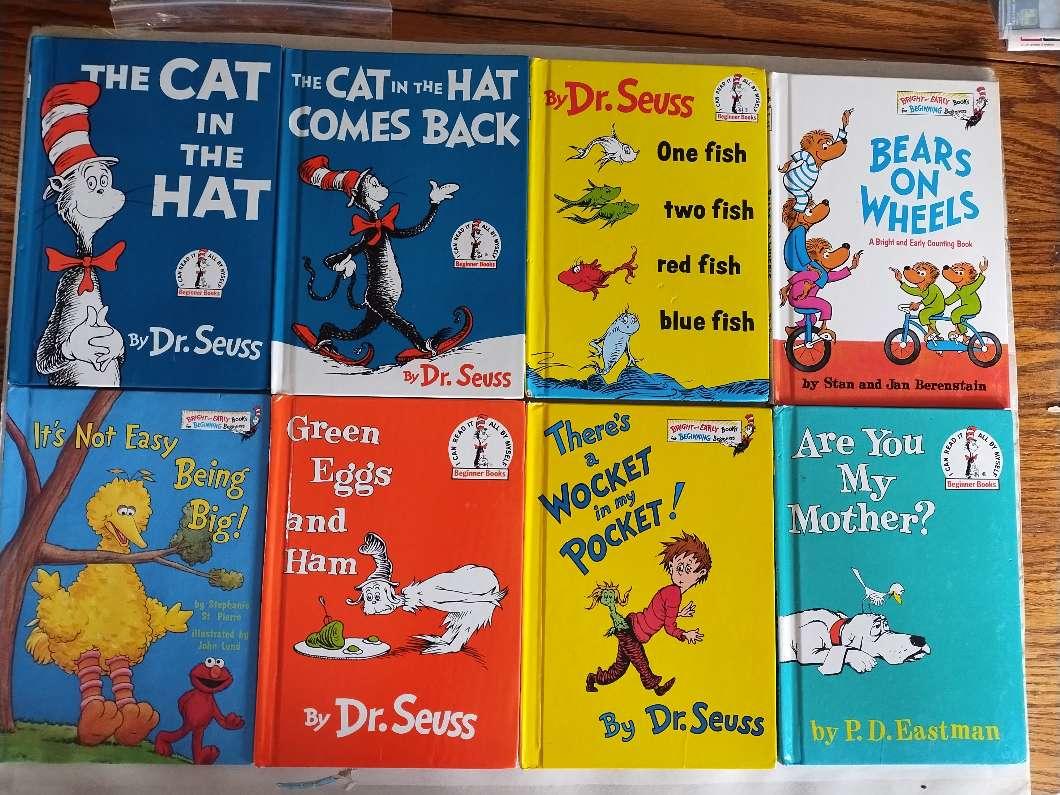 Photo of Vintage Dr Seuss books 