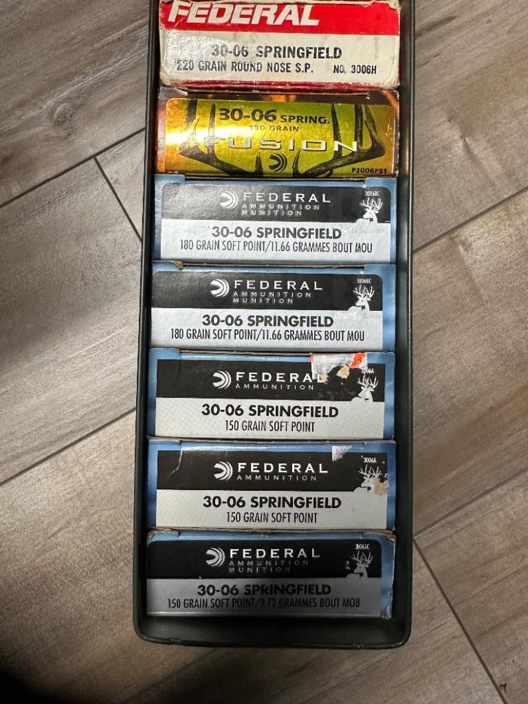 Photo of 30-06 Ammo - multiple boxes $30ea