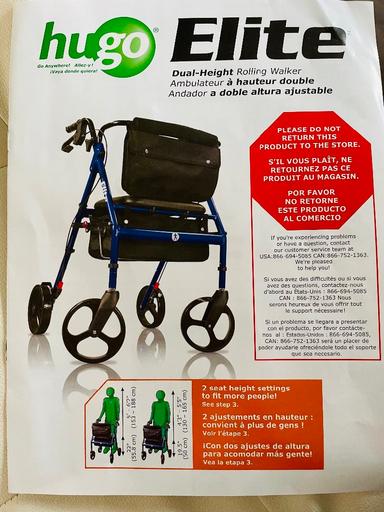 Photo of Hugo Elite Rolling Walker - 1