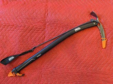 Photo of Petzl Summit mountaineering ice axe with accessories, new condition $150obo - 1