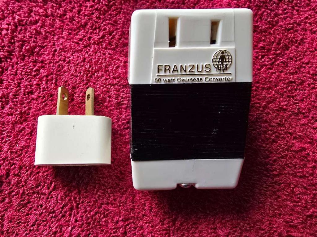 Photo of VOLTAGE CONVERTER FOR OVERSEAS TRAVEL