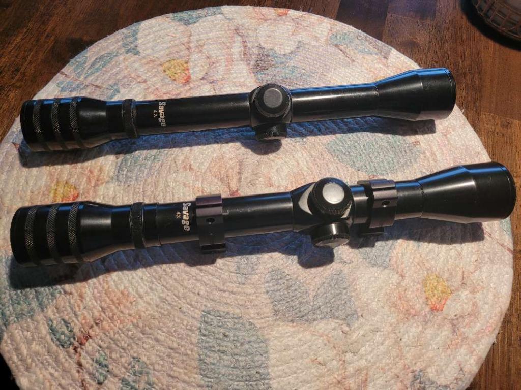 Photo of Savage Branded Scope and Rings