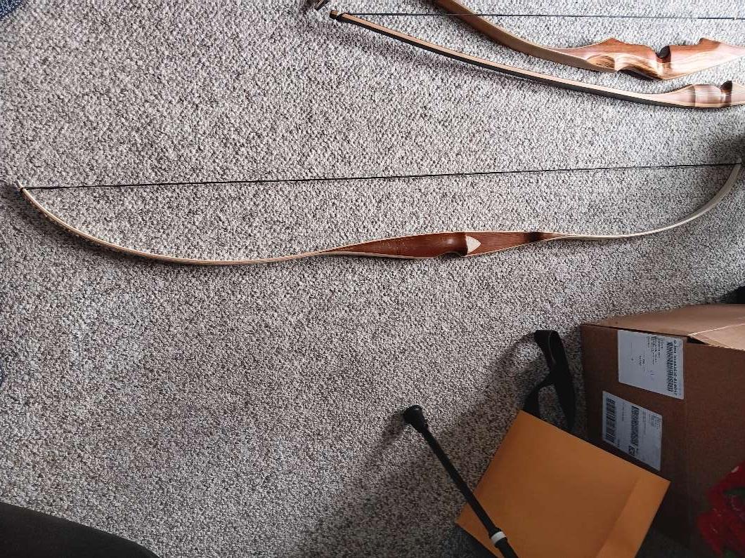 Photo of 1967 Ben Pearson Left Handed 30#/60" Long Bow