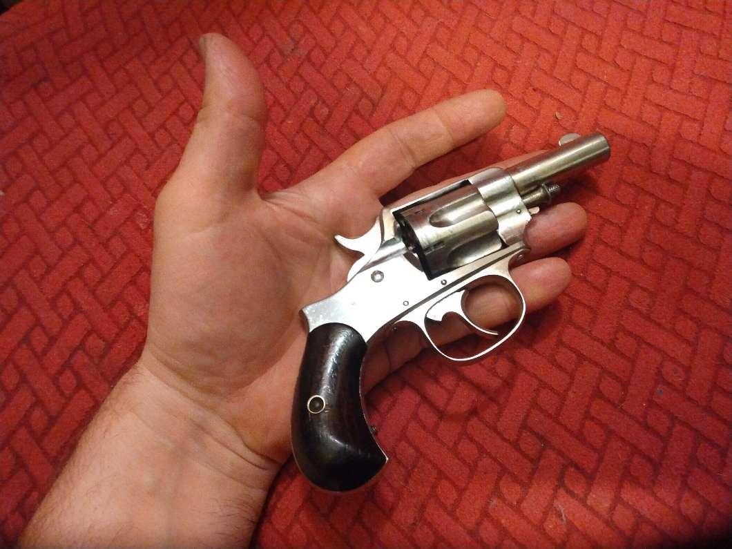 Photo of Forehand & Wadsworth ".32 Double Action", .32 RF Pocket Revolver $1900