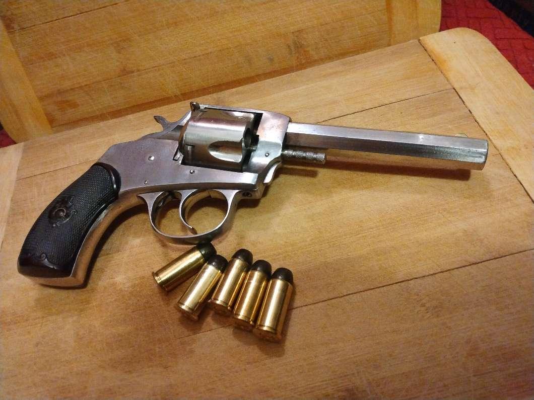 Photo of Iver Johnson "American Bulldog", DA.44 Russian Revolver $2800