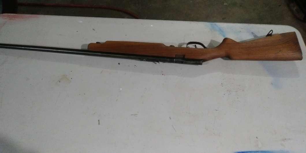 Photo of Cooey mod 75 rifle less bolt, near minty wood