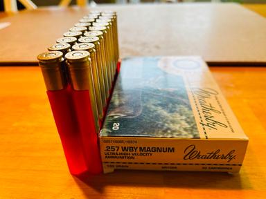 Photo of 257 WBY ammunition  - 2