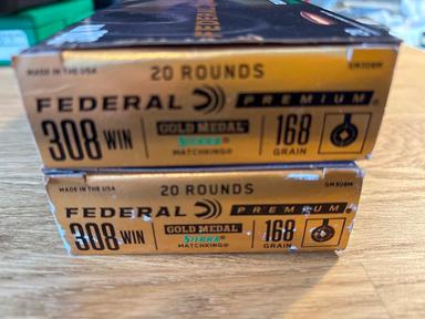 Photo of .308 Ammo 168gr Sierra Premium - 1