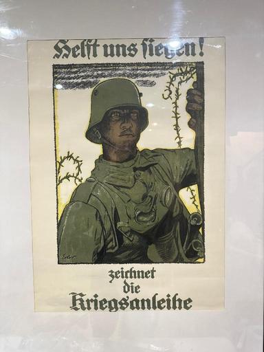 Photo of WW1 “Helft Uns Siegen” Poster Germany, c. 1917 30 x 21 in (76 x 53 Cm) - 1