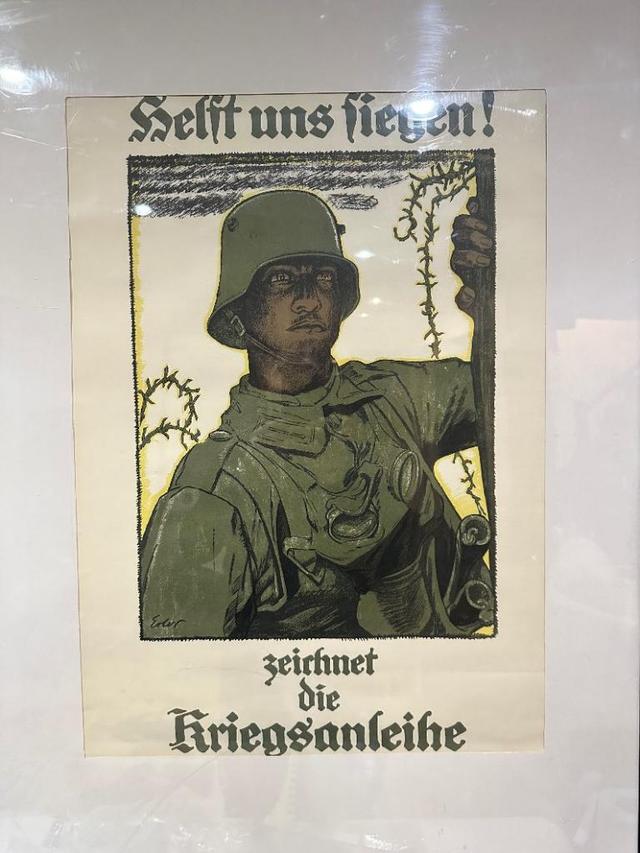 Photo of WW1 “Helft Uns Siegen” Poster Germany, c. 1917 30 x 21 in (76 x 53 Cm)