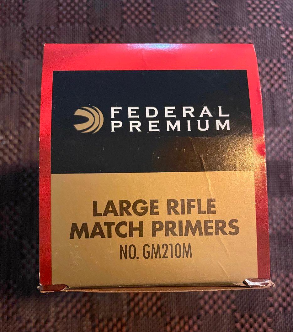 Photo of Federal Large Rifle Primers (GM210)