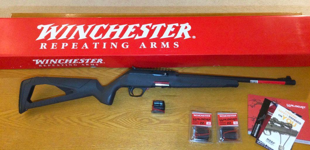 Photo of Brand New Winchester Wildcat .22 semi auto 16.5” barrel rifle