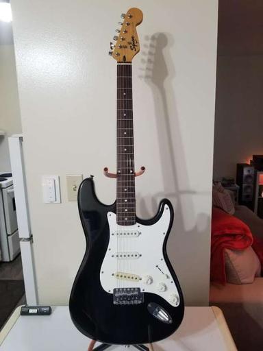 Photo of 1995 Fender Squier Strat Electric Guitar - Made in Korea - 1