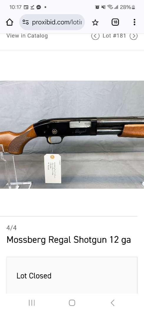 Photo of Mossberg regal 500