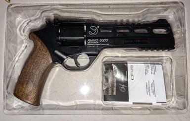 Photo of Chiappa Rhino 60DS .357 Magnum Style Airsoft Black Revolver - 1