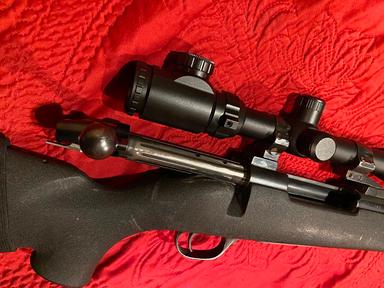 Photo of (price drop) Weatherby Mark V in 257 with scope and muzzle brake - 1