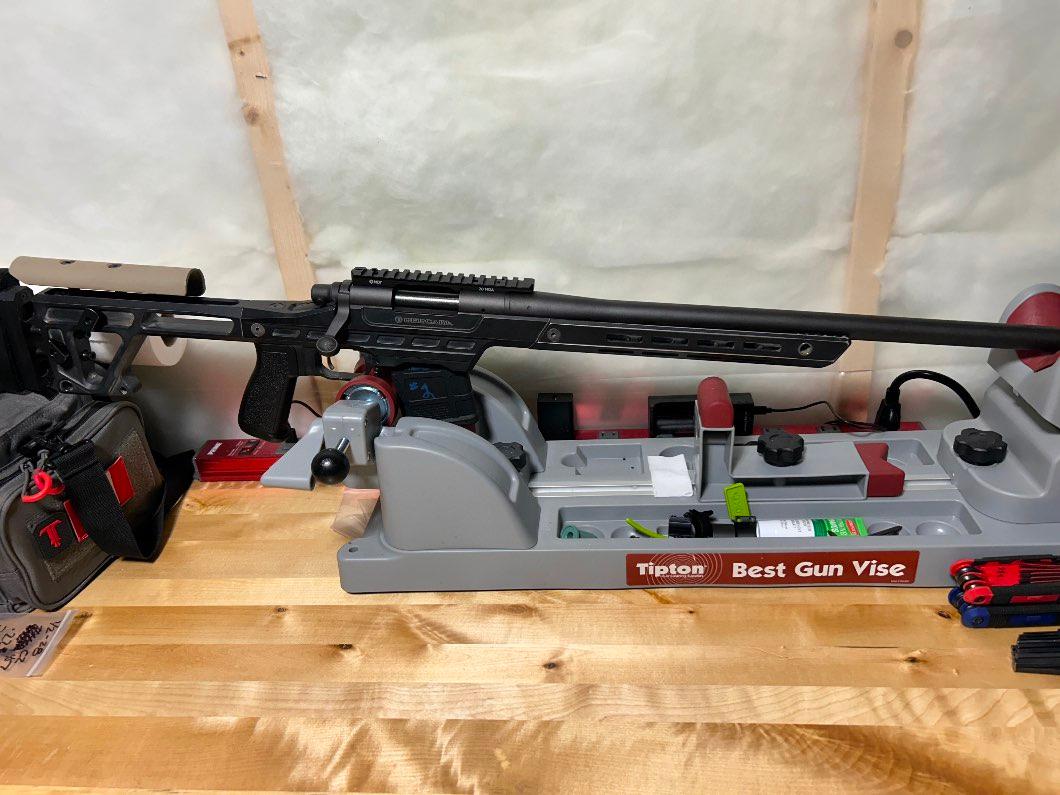 Photo of Remington 700 .223 in a Bergara BMP Chassis