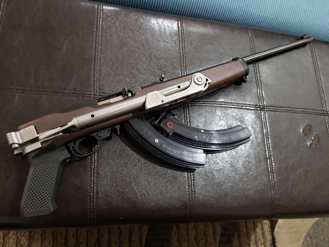 Photo of *Rare* Ruger 10/22 w/ Samson Folding Stock & 2× Butler Creek Mags