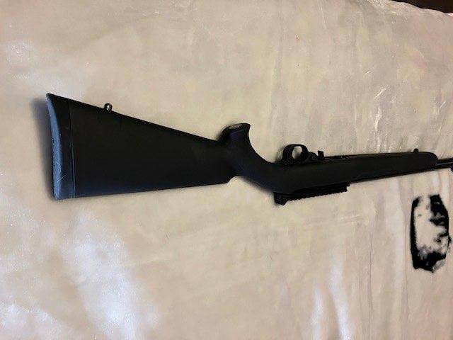 Photo of Ruger 10/22 Carbine 22 LR 16.1″ Semi-Auto Rifle Hogue OverMolded Stock