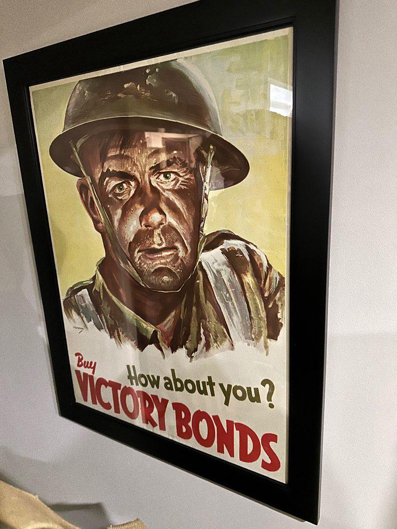 Photo of WW2 Canadian Original victory bond poster